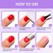 Buy Gellen Gel Nail Polish Remover - Quick & Easy 2 Pack | Professional Formula No Foil Soaking Needed 3-5 Minute Removal - Buy Online on GoSupps.com