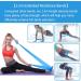 DIWUJI Set of 3 Exercise Resistance Bands - 1.5M/4.9ft Skin-Friendly Long Elastic - Standard Resistance Levels for Physical Therapy, Strength Training, Yoga, Fitness - Blue Pink - Buy Online on GoSupps.com