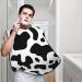 Cow Print Pattern Shaving Bib | Waterproof Beard Apron | Perfect Gifts for Dad | One Size Fits All - Buy Online on GoSupps.com