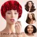 10 Pcs Satin Silk Bonnet for Women - Double Layer Reversible Large Sleeping Caps in 10 Colors - Buy Online on GoSupps.com