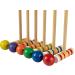 Hey! Play! Wooden Croquet Set - Deluxe Outdoor Sports Game with Carrying Case for Family Fun - 6 Players - Buy Online on GoSupps.com