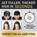 ELEVATE Hair Fibers MEDIUM BROWN - 40g Bottle | 100% Natural Keratin Fibers for Thinning Hair | Instantly Conceal Balding - Men & Women - Buy Online on GoSupps.com