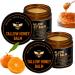 2 Packs Beef Tallow for Skin Tallow and Honey Balm for Face Organic Grass-Fed Beef Tallow Balm with Raw Wild Honey Body & Face Moisturizer Natural Formula (Citrus) 2 Pack-Citrus