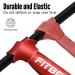 FitBeast Pull Up Bands Set - 5 Levels of Resistance for Calisthenics, CrossFit, Powerlifting - Yellow Red 5-35 lbs - Buy Online on GoSupps.com