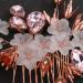 Deniferymakeup Rhinestone Wedding Hair Side Comb Flower Hair Comb Bridal Headpiece Wedding Hair Accessories for Brides and Bridesmaids (Rose Gold) - Buy Online on GoSupps.com
