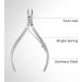NGHIA Cuticle Nipper - D-04 JAW 12 | Stainless Steel | Durable and Sharp | Ergonomic Design | Grey Plated | Ideal for Salons and Home Use - Buy Online on GoSupps.com