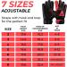 Beast Rage Goalkeeper Gloves for Kids | Youth Football Gloves with Double Wrist Support & Strong Grip | Size 4 (Ages 6-9) - Red - Buy Online on GoSupps.com
