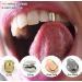 4 pcs Gold Plated Hiphop Single Tooth Grillz Cap Top Bottom Grill Teeth Caps Halloween Cosplay Gunmetal - Buy Online on GoSupps.com