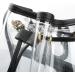 Clear Stadium Approved Drawstring Bag - Heavy Duty, Mini Size, Black - Buy Online on GoSupps.com