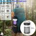Mosquito Killer lamp Portable Bug Zapper Light Bulbs & Waterproof Camping Lantern 1800mAh Battery USB and Solar Rechargable LED Insect & Fly Killer for Outdoor Home Bedroom Backyard Patio Black - Buy Online on GoSupps.com