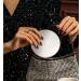 Kostlich LED Rechargeable Travel Makeup Mirror - 1x/7x Magnification, 4.7 Wide Portable Compact Folding Mirror - Buy Online on GoSupps.com