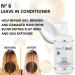 Beautyplex No 6 Leave-In Conditioner | Molecular Hair Repair Treatment | Nourishing Hair Mask for Strength Moisture & Frizz Control - 450ml (15.2 oz - Buy Online on GoSupps.com