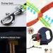 10FT Double Headed Retractable Dog Lead with Flashlight | Heavy Duty Reflective Pet Leash for Small Dogs/Cats | Tangle-Free, Blue - Buy Online on GoSupps.com