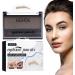 Eyebrow Makeup - Natural g Eyebrow Powder Kit | 3 Colors Eyebrow Painting Seal Trio Kit for Outdoor Music Festival Wedding and Home Guanglu Dark Brown - Buy Online on GoSupps.com