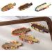 xbiez Traceless Hair Clip Harajuku Style Hairpin Girls Hair Barrettes Side Pin Snap Hair Clip Female Girls Hair Accessories Apricot - Buy Online on GoSupps.com