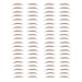 miduoidn Authentic Waterproof Eyebrows Tint For Eyebrows Easy To Apply Makeup Products Eyebrows Professional Accessories Brown-06 4pcs