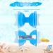 Yellow Blue Water Hair Bow Clip - Waterproof Transparent Pool Bow for Girls, Teens & Children - Buy Online on GoSupps.com