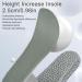 2 Pair Height Increase Insoles - Breathable Shock Absorbent Shoe Elevators for Men & Women - Buy Online on GoSupps.com