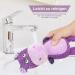 Tonyfy Dog Toys - Squeaky Plush & Interactive Cotton Rope Toys for Puppies & Small Dogs (Purple Hippo) - Buy Online on GoSupps.com