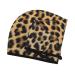 Rough Leopard Print Coral Velvet Dry Hair Cap | Perfect for Home Travel Pools Beaches & Baths - Buy Online on GoSupps.com