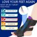 2022 Upgraded Plantar Fasciitis Night Splint with 3 Adjustable Straps - Purple - Buy Online on GoSupps.com