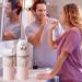 Nizirioo 4-Piece Portable Toothbrush Cup Set | Travel Toothbrushes for Camping & Home | Multi-Color (White Green Pink) - Buy Online on GoSupps.com