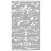 Aleks Melnyk 7 Metal Journal Stencil  Wood Burning  Flowers and Vines  Ornament  Vintage  Stencil Patterns  Pyrography  Engraving  Template for Painting on Wood  Furniture Crafts  Bullet Journaling