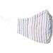 Quality Durables Unisex Reusable Woven Face Cover - SM Stripes & Gingham | Eco-Friendly Face Mask for All International Shipping - Buy Online on GoSupps.com