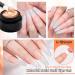 U-shinein Solid Nail Glue Gel 15ml - Acrylic Press-On & Nail Art Adhesive | Apricot 1pc - Buy Online on GoSupps.com