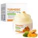 Bisienya Turmeric Face Cream Hydrating Face Cream Moisturize and Fade Fine Lines Improve Skin Texture Elasticity and Firmness and Reduce Dull Skin Tones(50g)
