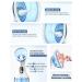 Ear Wax Removal Electric Ear Irrigator with Built-in Waste Tank & 4 Pressure Modes USB-C Rechargeable Water Flusher for Home Use IPX7 Waterproof 4 Tips (Blue) - Buy Online on GoSupps.com