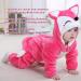 Doladola Unisex Baby Hooded Rose Fox Romper | 3-6 Months Infant Jumpsuit - Buy Online on GoSupps.com
