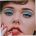 WOONEKY Glitter Eyeshadow Palette Eyeshadow Stick Glitter Makeup Glitter Eye Shadow Catrina Plastic Green - Buy Online on GoSupps.com