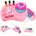 minkissy 1 Set Nail Art Set Toy Nail Art Kit Glitter Powder Nail Art Kit for Girls Toys for Little Girls Nail Dryer Girl Toys Nail Art Glitter Powder Child Pink Make up Plastic Nail Set - Buy Online on GoSupps.com