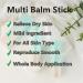 Wrinkle Bounce Multi Moisture Balm Stick - Reduce Wrinkles & Hydrate Face, Body & Hands - Mint Icy Feel - Women & Men - 1 Pack - Buy Online on GoSupps.com