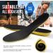 YURRUON 1.5cm Height Increase Insoles with Arch Support for Men (Size 6-10) - Buy Online on GoSupps.com