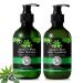 Jamaican Black Castor Oil Shampoo and Conditioner Set for Thinning and Regrowth Hair Thickening Revive Moisturize Grow Healthy for Men and Women