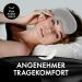 Liebesfreunde 100% Real Silk Eye Mask | Comfortable Sleep Mask for Men & Women | Soft Blindfold in Silver Grey - Buy Internationally! - Buy Online on GoSupps.com
