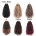 MeliSay 5 Pack Box Braids Crochet Hair Extensions - Curly 50.8 cm Synthetic Afro Kinky Braiding Hair for Black Women - Passion Twist & Goddess Faux Locs - t27 - Buy Online on GoSupps.com