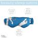 Hello Mello Beauty Sleep Satin Sleep Mask - Comfortable Satin Blindfold with Elastic Strap - Sleep Easy Tiger - Buy Online on GoSupps.com