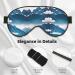 Landscape with Mountains Print Double-Sided Eye Mask Soft and Light Blocking for Enhancing Sleep Quality - Buy Online on GoSupps.com