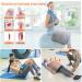 Topsoo Extra Large Electric Heating Pillows 50x100cm - 10 Heating Levels for Back Shoulder & Neck Pain Relief - Moist & Dry Therapy - Buy Online on GoSupps.com