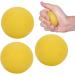 Pack of 3 Silicone Hand Grip Balls - Strength Trainer & Stress Relief for Adults & Kids - Yellow Round - Buy Online on GoSupps.com
