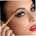 DRESSOOS 1pcs Straight Bent Angled Brush Eyeliner Pencil Double Ended Eyeliner Brush Brush - Buy Online on GoSupps.com