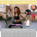 HaroFit Fabric Resistance Bands Set - 15LB Exercise Bands with Handles, Ankle Straps, and Core Sliders for Home Fitness - Green Pink Purple - Buy Online on GoSupps.com