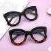 FEISEDY Retro Oversized Blue Light Blocking Reading Glasses - Anti Glare Thick Frame for Digital Eye Strain - B2980 Black Frame 2.0x - Buy Online on GoSupps.com