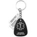 Responder PHR: Personal Health Record with Medical Alert Bracelet & Keychain - Custom Engraving Included - Buy Online on GoSupps.com