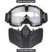 VPZenar Airsoft Helmet and Mask Bundle - Tactical Gear with NVG Mount and Side Rail - Buy Online on GoSupps.com