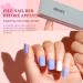 LEOBRO Short Press on Nails 360PCS - Natural Glossy False Nails, 15 Colors, 12 Sizes, Lightweight & Full Cover - Buy Online on GoSupps.com
