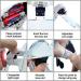 Xrten 5 Lens 1.0X/1.5X/2.0X/2.5X/3.5X Head Mount Magnifier with LED Professional Light Hands Free Headband Glasses Loupe for Reading Jewelry Loupe Watch & Electronic Repair - Buy Online on GoSupps.com